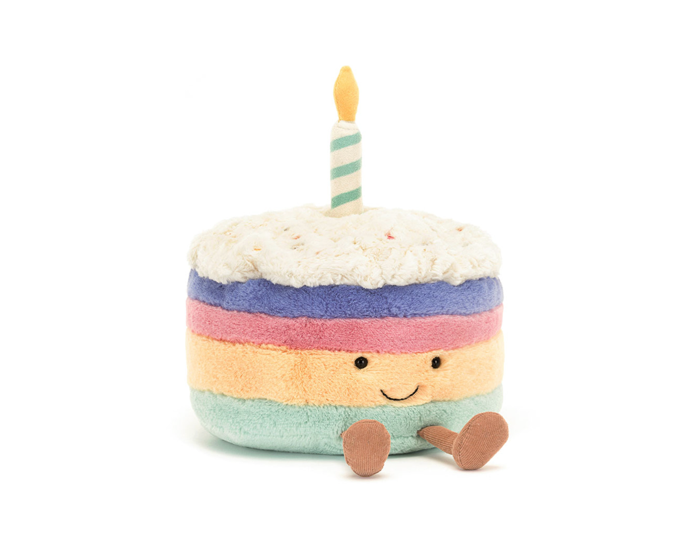 Jellycat Amuseables Rainbow Birthday Cake