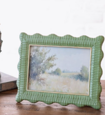 PD Home & Garden 7 X 5 GREEN WEAVE LANDSCAPE FRAME