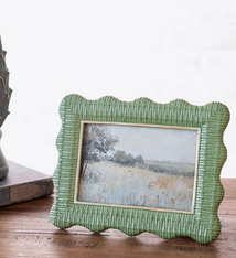 PD Home & Garden 6 X 4 GREEN WEAVE LANDSCAPE FRAME