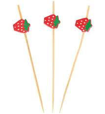 Primitives By Kathy Strawberries Party Pick Set