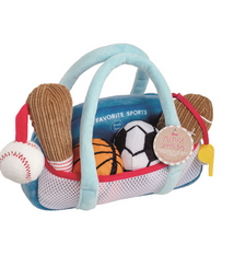 Mud Pie My First Sports Bag Plush Set