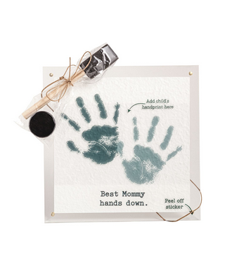 Mud Pie Acrylic Handprint Frame