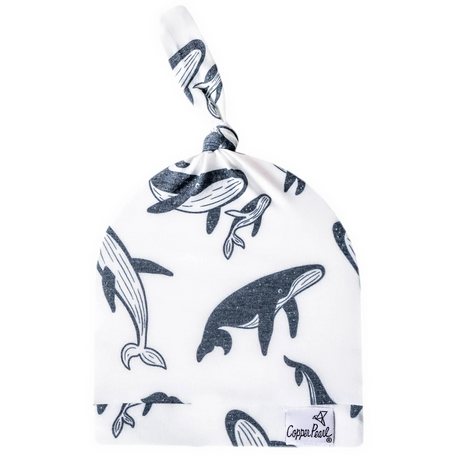 Copper Pearl Top Knot Hat Cove