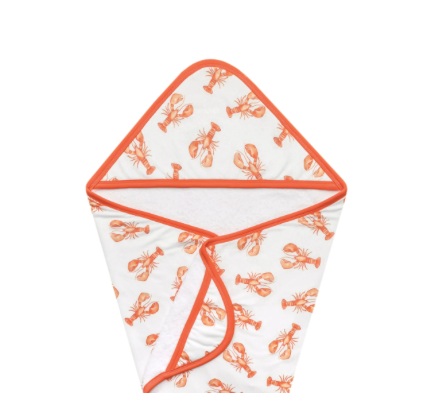 Copper Pearl Knit Hooded Towel Maine