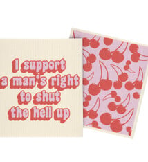 Primitives By Kathy I Support A Man's Right Swedish Cloth Set