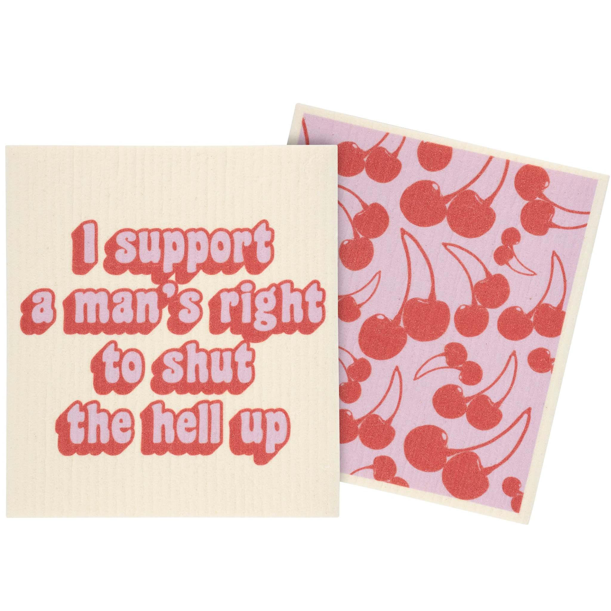 Primitives By Kathy I Support A Man's Right Swedish Cloth Set