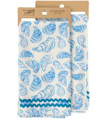 Primitives By Kathy Oysters Kitchen Towel