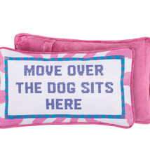 Primitives By Kathy Move Over The Dog Sits Here Pillow