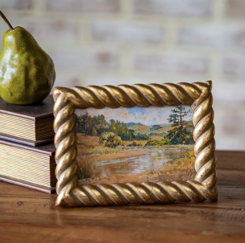 PD Home & Garden 4 X 6 GOLD TWIST EDGE FRAME