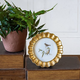PD Home & Garden 4 X 4 RD. GOLD PHOTO FRAME