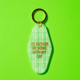 Golden Gems I'd Rather Be At Home with My Cat Keychain