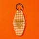 Golden Gems I'd Rather Be At Home with My Dog Keychain