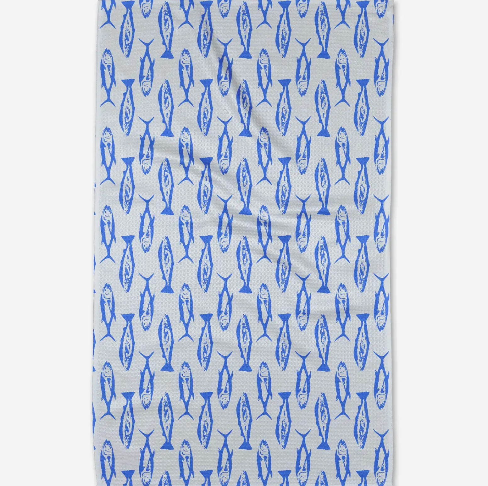 Geometry Coastal Catch Tea Towel
