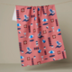 Geometry Geo Beach Day Tea Towel