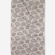 Geometry Retro Coastal Seashells in Neutral Tea Towel