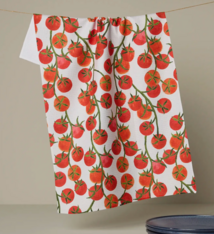 Geometry Ripe and Ready Tea Towel