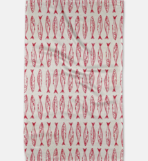 Geometry Sardine Stripes Tea Towel