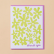 And Here We Are Flower Thank You Card