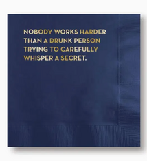 Sapling Press Drunk Person Napkins