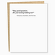 Sapling Press Quick Question Card