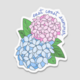 Brittany Paige Hydrangea East Coast Summer Sticker