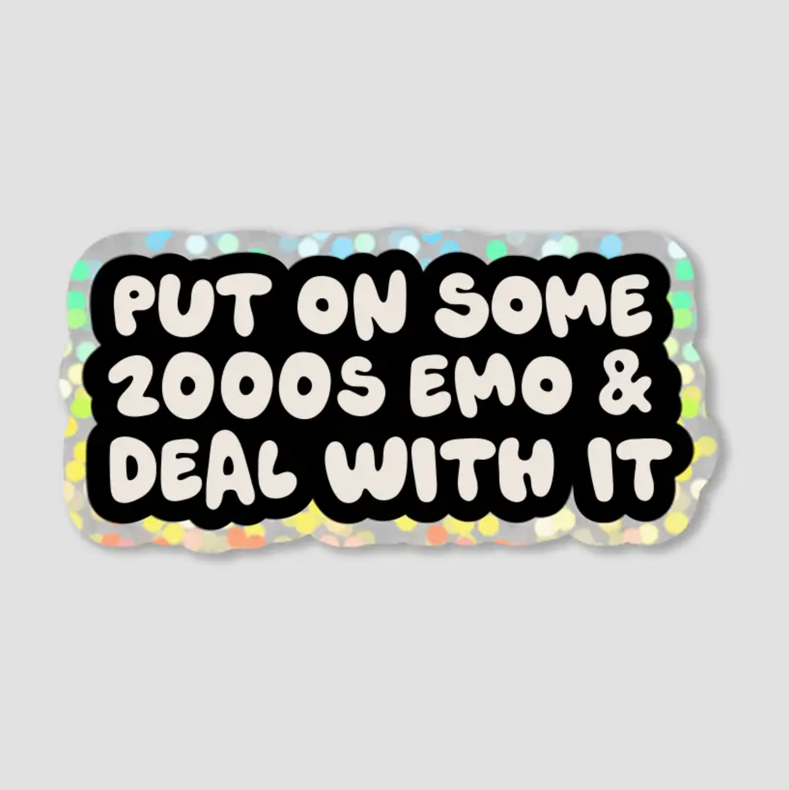 Brittany Paige Put On Some 2000s Emo Music Sticker
