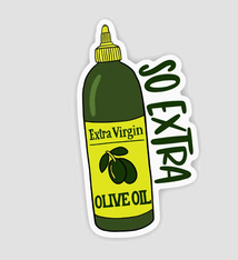 Brittany Paige So Extra Virgin Olive Oil Sticker