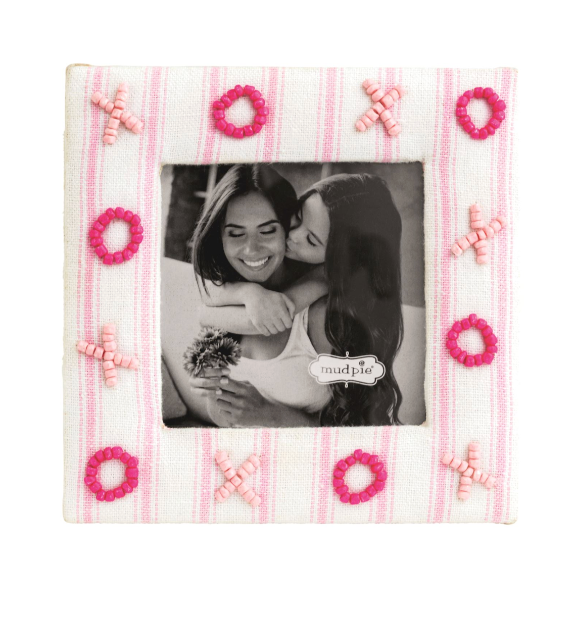 Mud Pie XOXO Beaded Frame