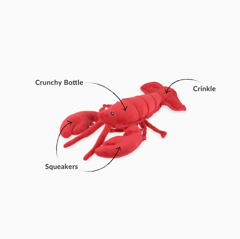 P.L.A.Y. Pet Lifesytle and You Lemmy the Lobster Dog Toy