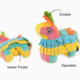P.L.A.Y. Pet Lifesytle and You Fiesta Fetch Piñata Dog Toy