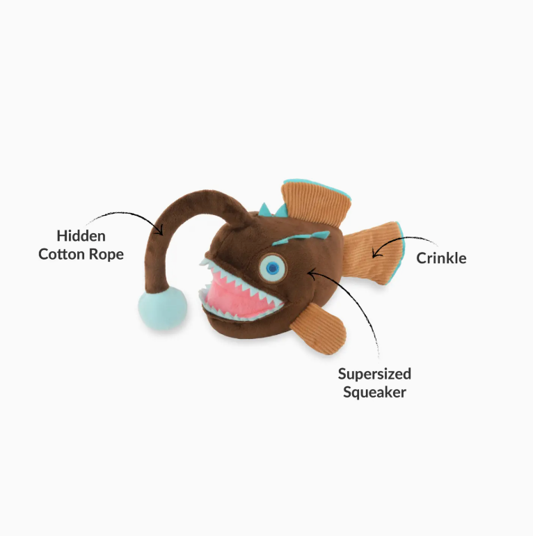 P.L.A.Y. Pet Lifesytle and You Anglerfish Dog Toy