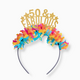 Festive Gal 50 & Fabulous Birthday Crown
