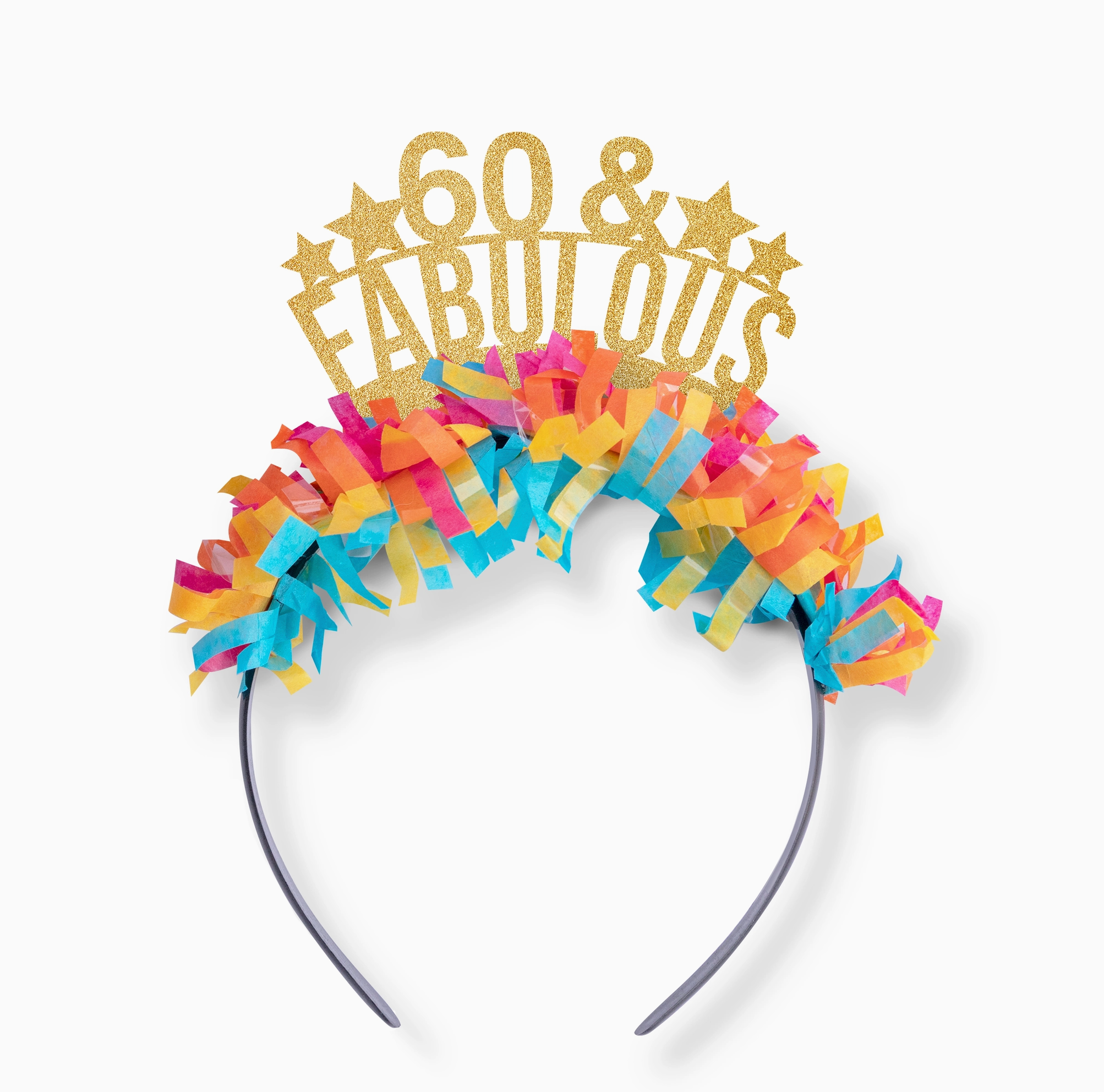 Festive Gal 60 & Fabulous Birthday Crown