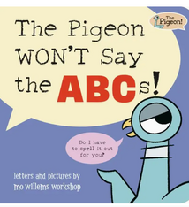 Hachette The Pigeon Won’t Say the ABCs! Touch-and-Trace Board Book