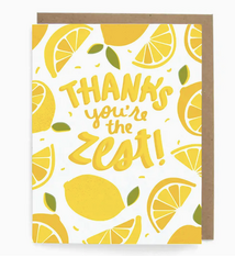 The Neighborgoods Lemon Zest Thank You Card