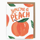 The Neighborgoods Peach Thank You Card