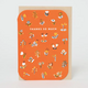 Egg Press Thank You Little Flowers Card
