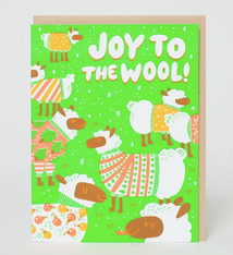 Egg Press Joy To the Wool Card