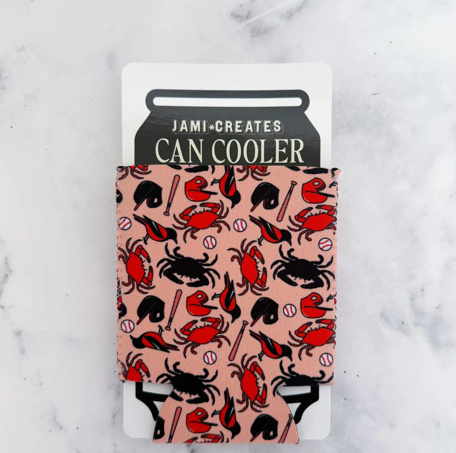 Jami Creates Baltimore Orioles Baseball Koozie