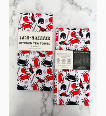 Jami Creates Baltimore Orioles Crab Dish Towel
