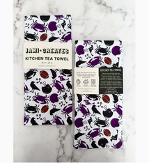 Jami Creates Baltimore Ravens Dish Towel
