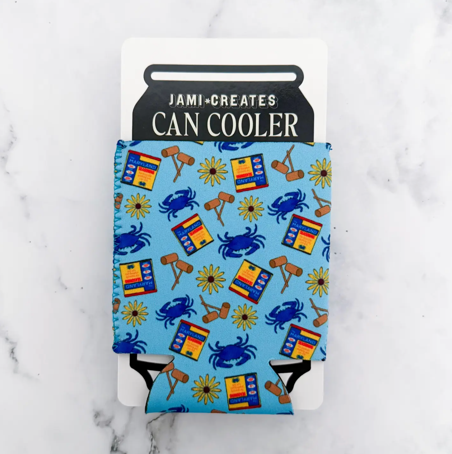 Jami Creates Maryland Seasoning Koozie
