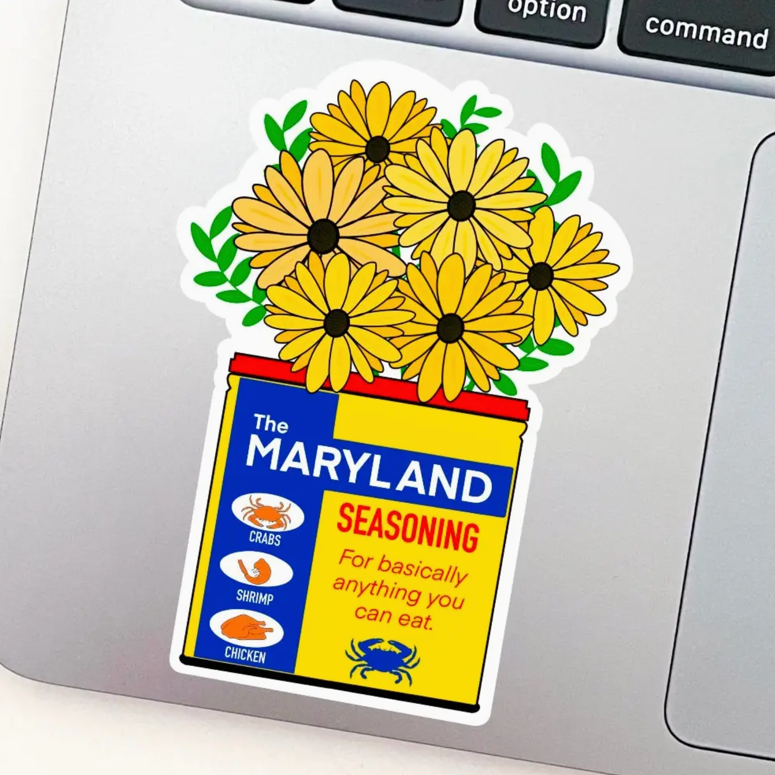 Jami Creates Maryland Seasoning Old Bay Can Sticker