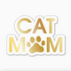 Chez Gagne Cat Mom Sticker