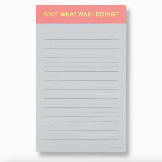 Chez Gagne Wait, What Was I Doing? Notepad