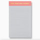 Chez Gagne Wait, What Was I Doing? Notepad
