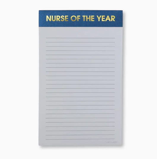 Chez Gagne Nurse of the Year Notepad