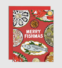 Brittany Paige Merry Fishmas Holiday Card