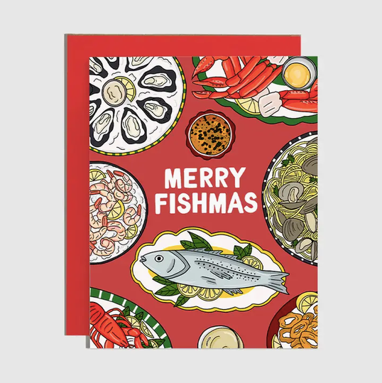 Brittany Paige Merry Fishmas Holiday Card