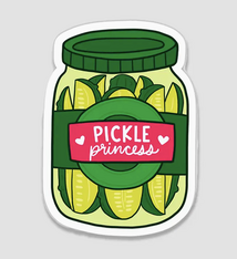 Brittany Paige Pickle Princess Sticker